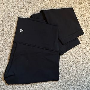 Lululemon Wunder Under HR Tight 25” - Black - Size 8